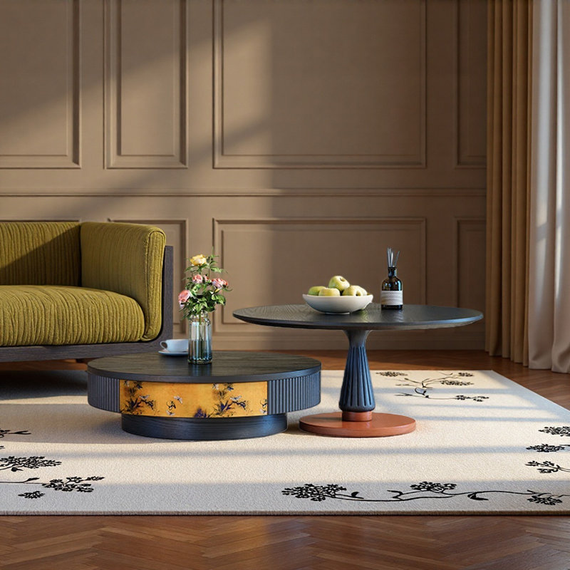 Table basse style rétro français