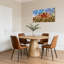 «Abstract Autumn Leaves», ensemble de 1 reproduction d'art sur toile tendue sur toile-486148168