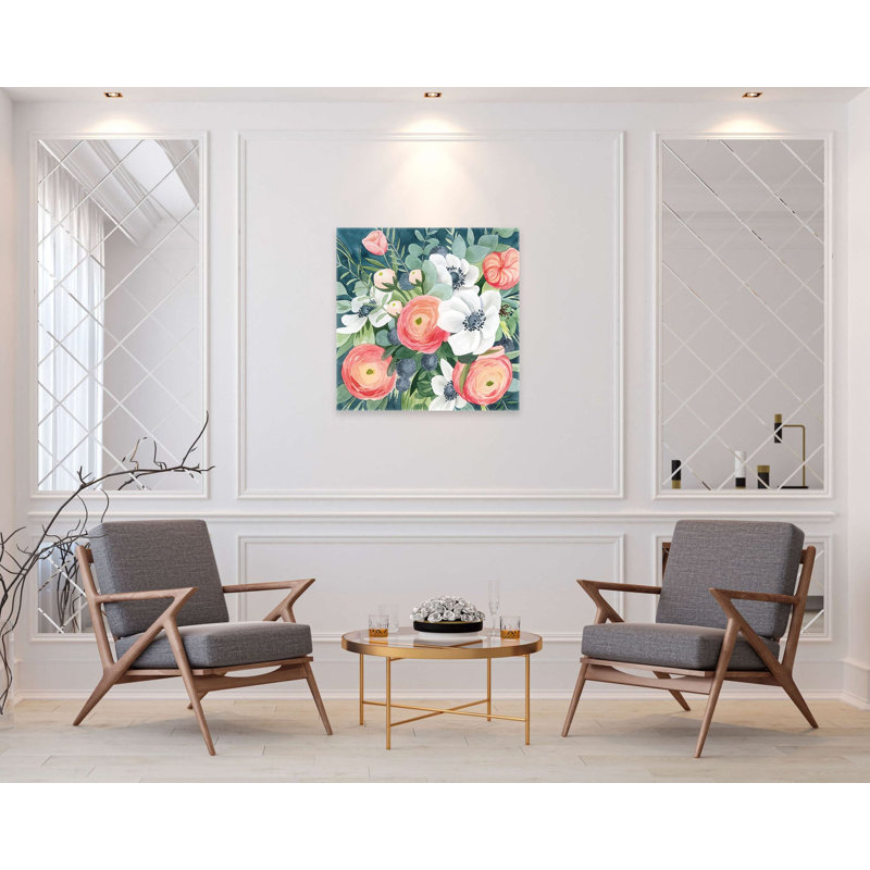 «Bamboo and Bloom» par Ancilotti Claudia, reproduction sur toile