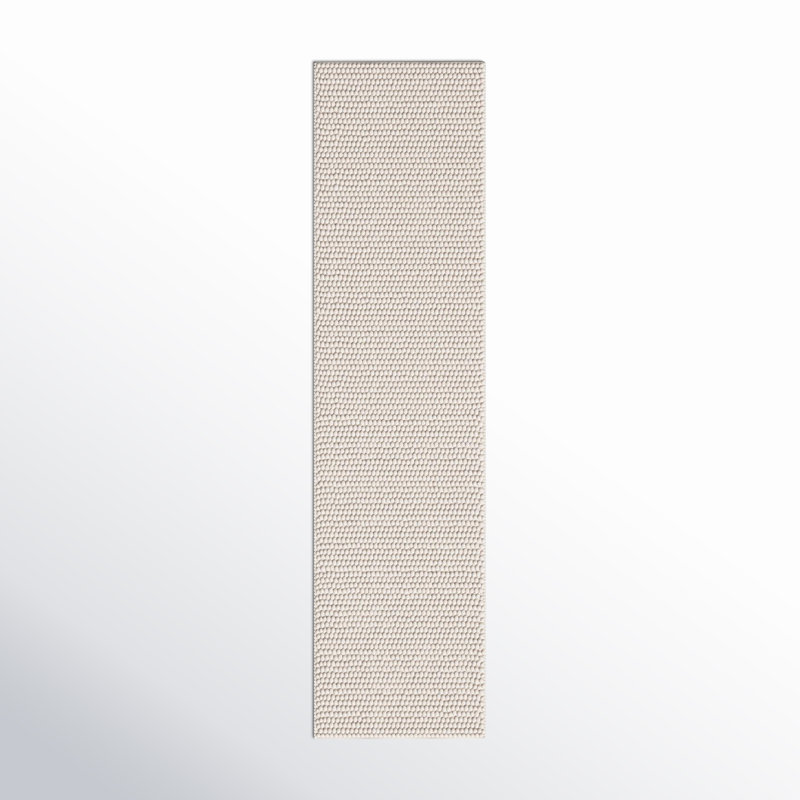 Tapis naturel gris / ivoire Danie, Tapis de couloir 2 pi 3 po x 9 pi