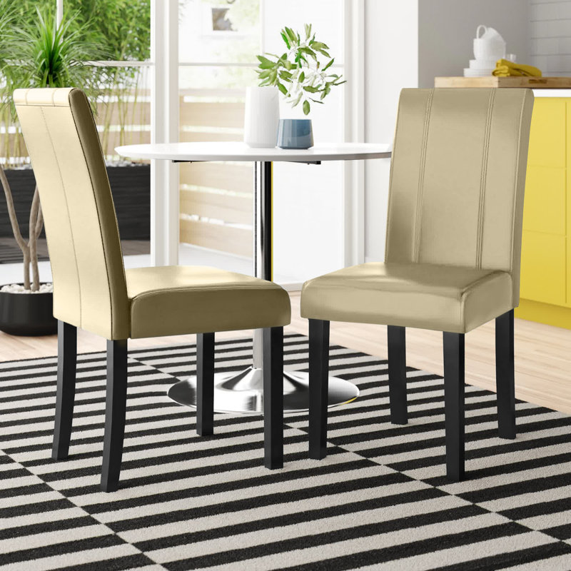 Tereza 45.5cm H Upholstered Side Chair, Cream