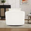 Fauteuil d'appoint pivotant à 360 °, fauteuil pivotant rembourré avec coussin décoratif pour salon, chambre à coucher, bureau et hôtel-1716034408