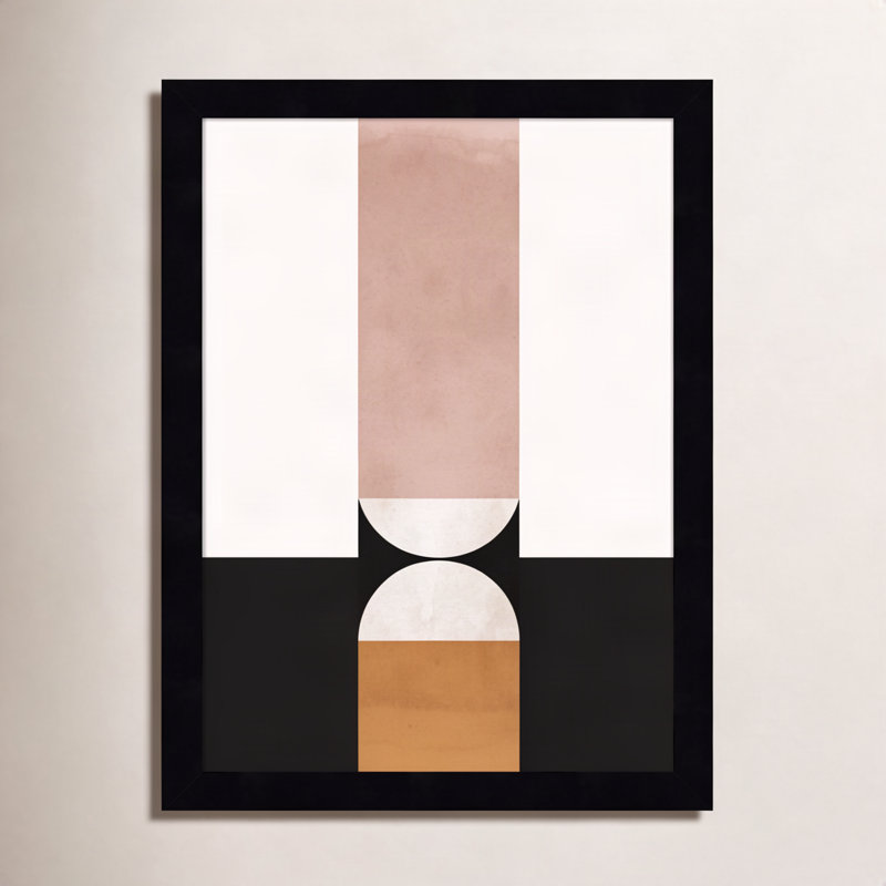 Senna Venice 2 par Alex Ginzburg - Reproduction d'art graphique sur papier encadré, H 15 po x l 11 po, Noir