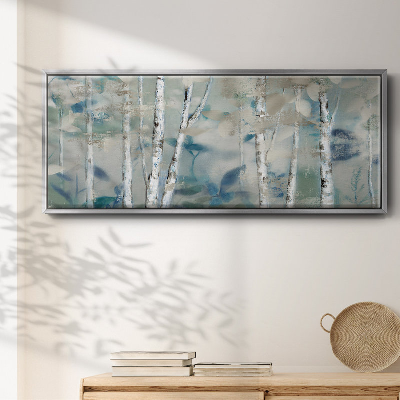 Zen Forest I- Framed Canvas, 20" H x 50" W