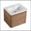 Meuble-lavabo mural 24 po avec lavabo en céramique