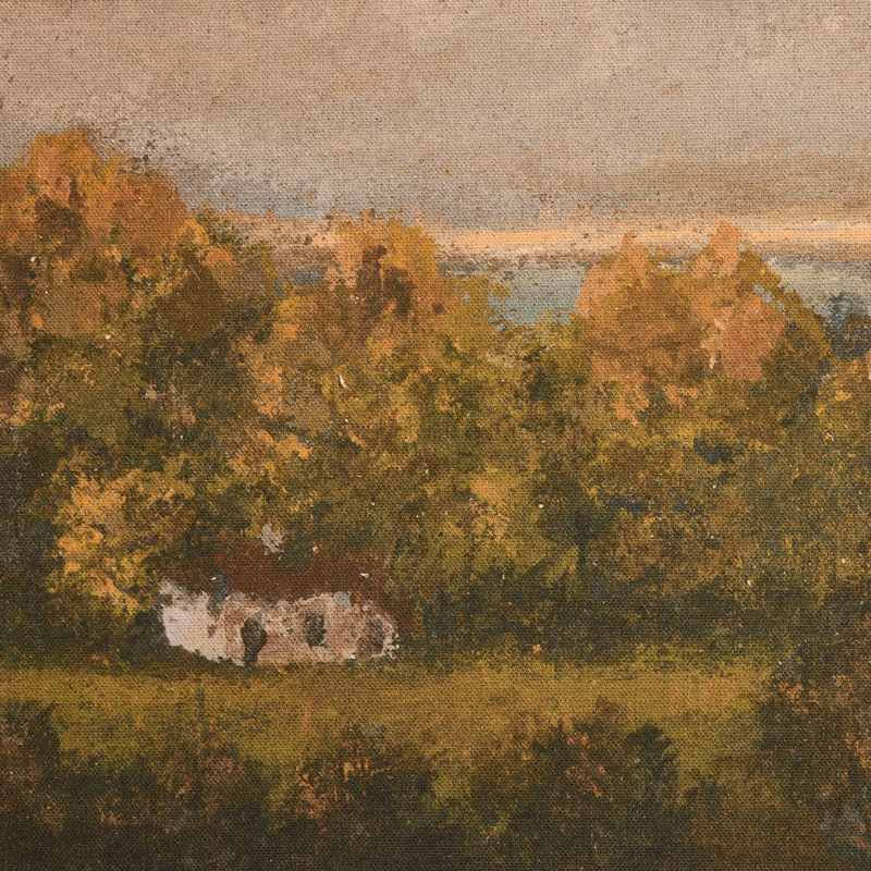 Country Lake House by Lori Marie, 18'' H x 24'' W