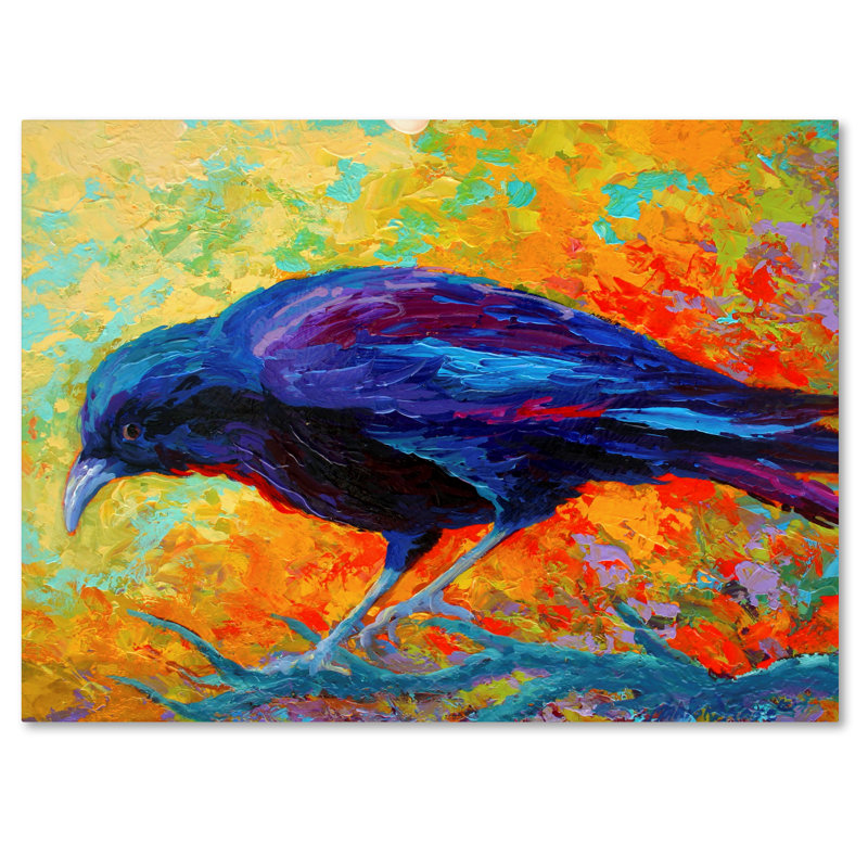 Kucera «Crow 17», reproduction sur toile tendue, H 24 po x l 32 po