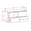 Tissington Unfinished Floating TV Stand-1004153391