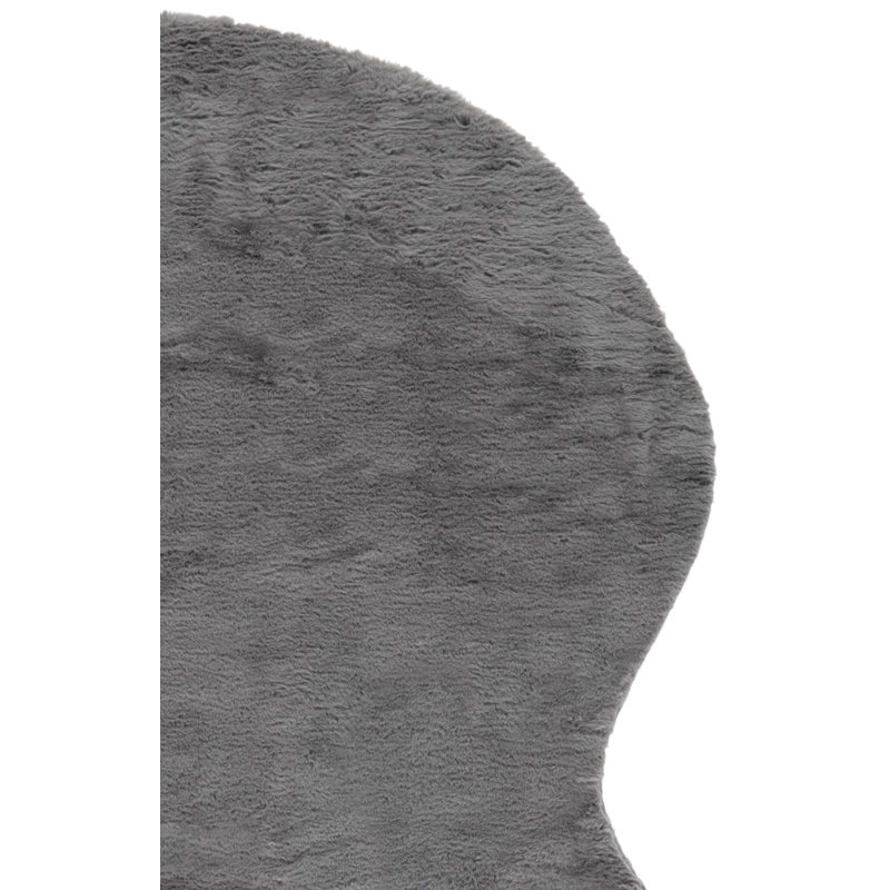 Ovedia Performance Solid Color Rug, Rectangle 5' x 8'
