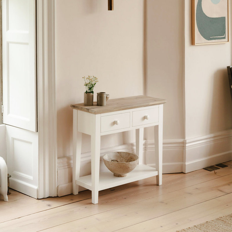 Bayou 82cm Console Table, White