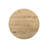 Oak Finish 47" Round Dining Table with Base