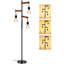 Lampe sur pied industrielle à intensité variable, lampes sur pied de style campagnard moderne pour salon, chambre à coucher, bureau, décoration rustique