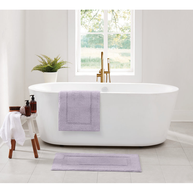  Cloud Bath Rug, 20x34 Rug 2 Pack, Lavender