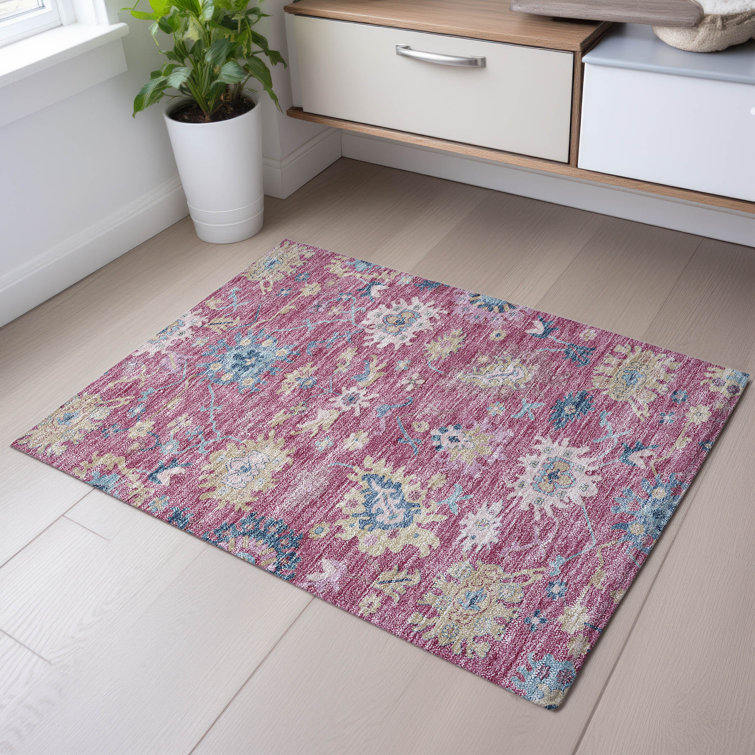 Premium Machine Washable Gurubaksh AMF1154 Global Rug