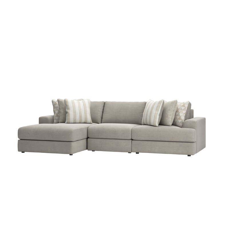 Tessler 3-Piece Sectional With Chaise, Left Hand Facing