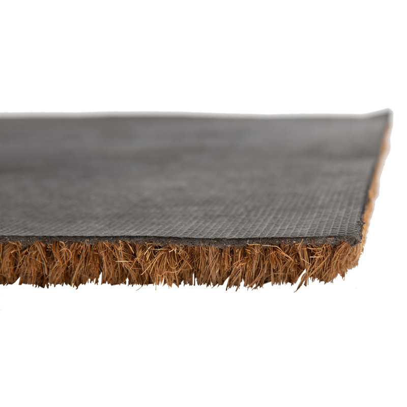 Nicola Spring - Coir Door Mats - 60 x 40cm - Leopard Heart