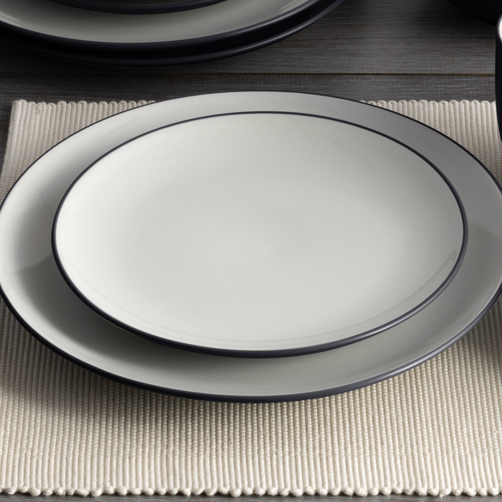 Colorwave 8" Salad Plate, Graphite