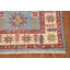 Tapis décoratif bleu clair clair Kazak