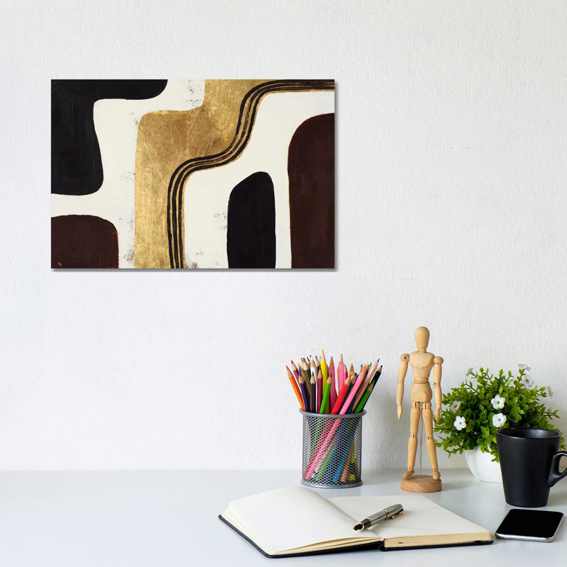 « Retro Africa » par Patricia Pinto-impression, Pas de tapis, Toile tendue, H 12 po x l 8 po x P 0,75 po