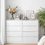 Commode 8 tiroirs 47,24 pouces sans poignée-296248384