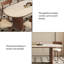 Table de salle à manger 62,99 po-130021521