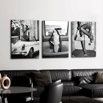 3 Piece Wrapped Canvas Set
