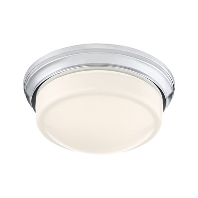 Plafonnier encastré 1 lumière DEL 7,25 po