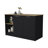Mercury Kitchen Island with spacious Countertop, Double Door Cabinets, and 2 Open Storage Shelves-1102041821