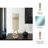Contemporary Glass and Aluminum Pillar Holder with Sculptural Metal Ring Base for Decorative Accent Display-1557472355