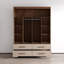 Armoire Miami 61,8 "avec tablettes réglables, tringle-1696433321