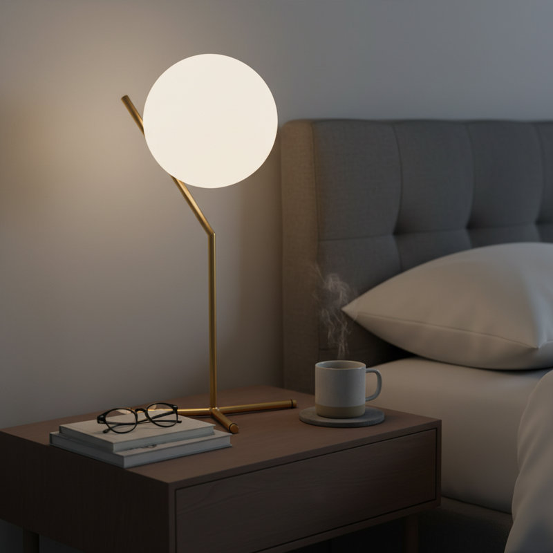 Lampe de table Nola Crystal Ball