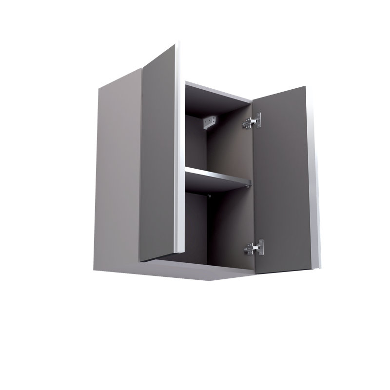 Premium Garage Modular Storage Wall Cabinet, Soft-Close Door, Integrated Handles, Heavy Duty Plywood Box Construction, Tool and Equipment Organizer, 24 inch