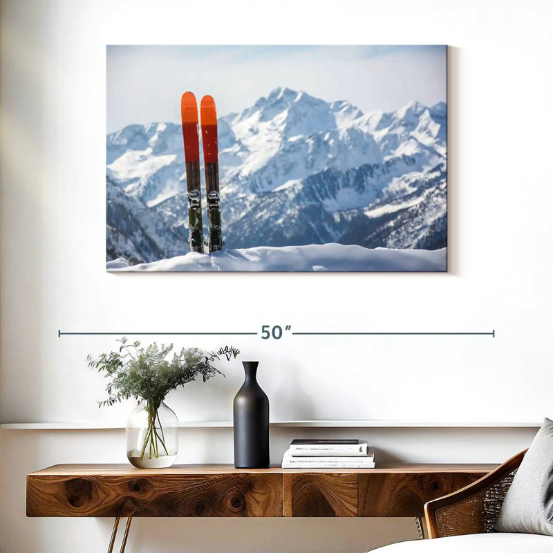 Skis de montagne Sireci, H 26 po x l 39 po