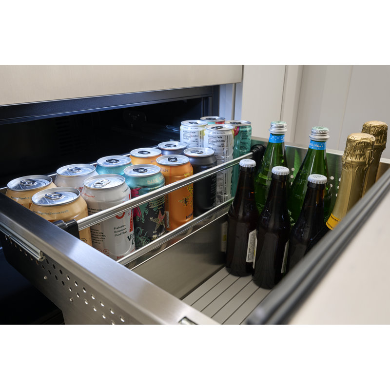 Zephyr Presrv 24 In. 5.1 cu. ft. Dual Zone Outdoor Refrigerator Drawers