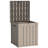65 Gallon Waterproof Reinforced Lockable Deck Box-133987300