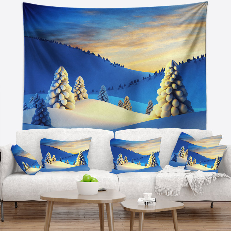 Polyester Tapestry, 32" H x 39" W