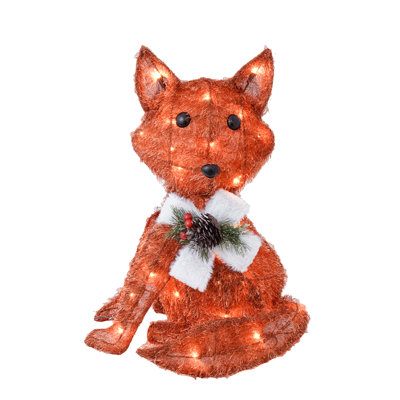 Christmas Fox Decorative Accent