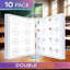 Petit tableau blanc Scribbledo Fraction Manipulatives 9 po x 12 po 