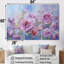 «Mauve mauve», ensemble d'art sur toile-107736051-107736049