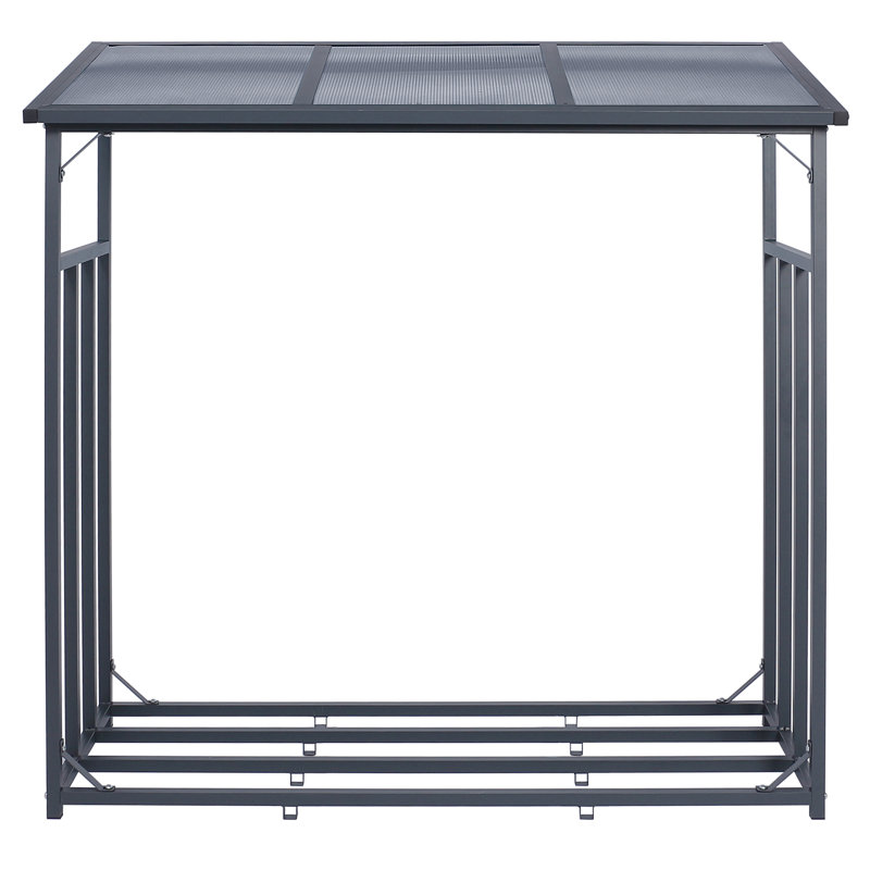 Sipos 185cm W Metal Log Rack