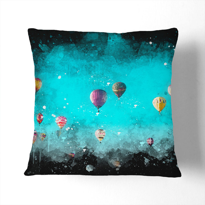 Square Throw Cushion, 55cm H x 55cm W x 20cm D
