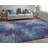 Groh Paras Abstract Contemporary Area Rug, Blue/Purple-2126189062