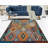 Flatweave Tahu Black Rug
