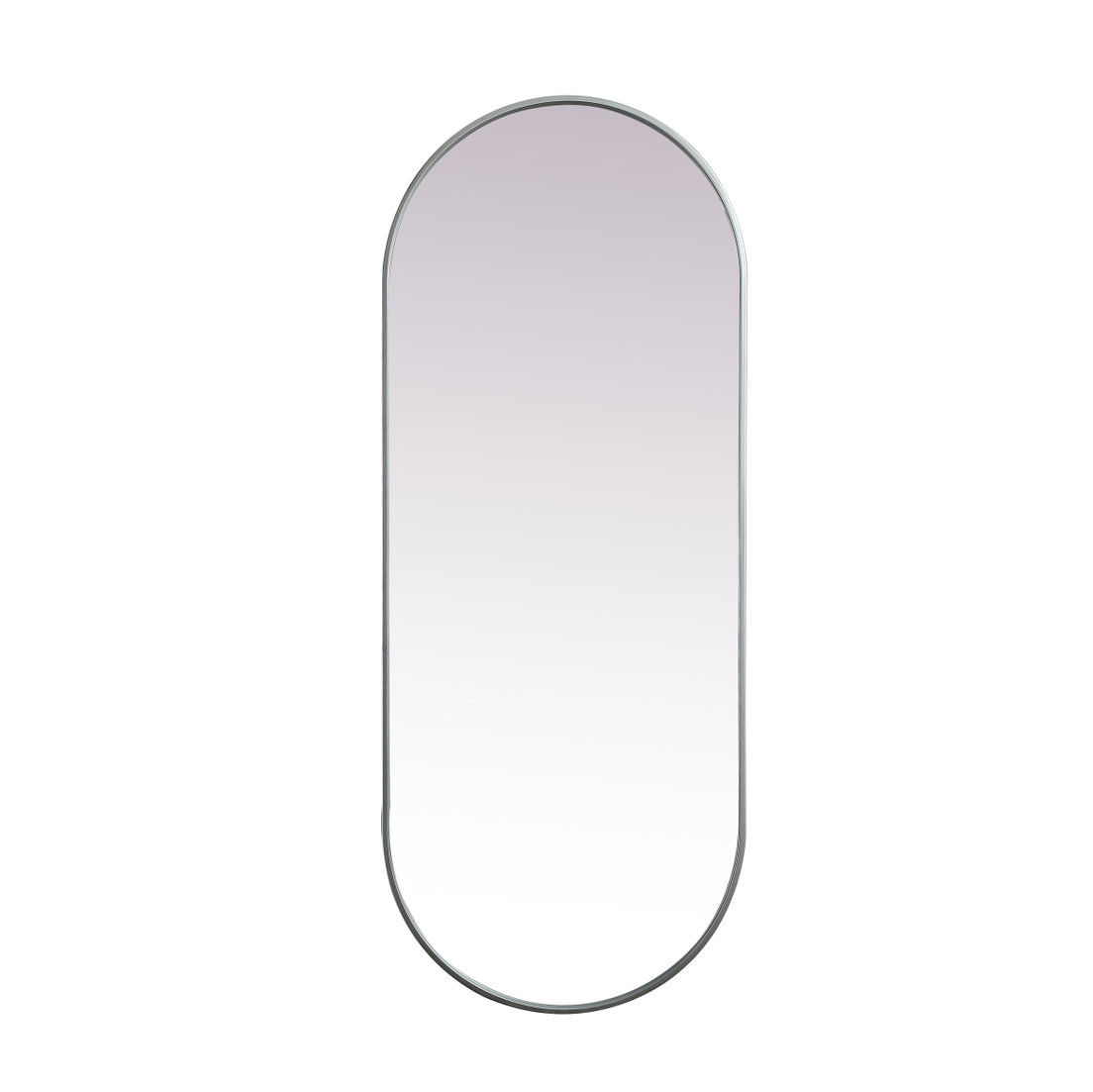 Elington Accent Mirror, 60"  x 24" , Silver