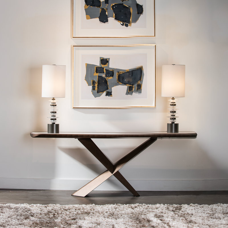 Cairn Table Lamp, Dark Smoke