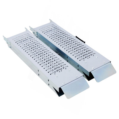 Loading Ramps Pack Of 2 Folding Ramp, 950 Lbs Max Folding Ramp For Moto And Bike Access Ramp, Resistant And Convenient Size 63''