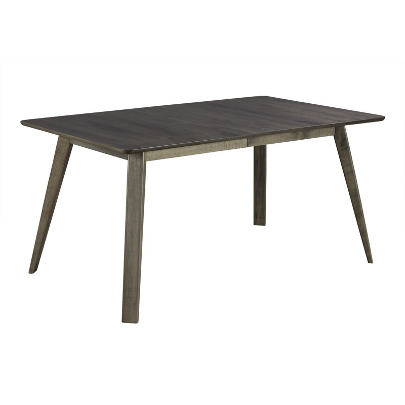 Table de salle à manger extensible en érable massif Leclair, Nantucket, H 29 po x l 36 po x P 48 po - L 66 po