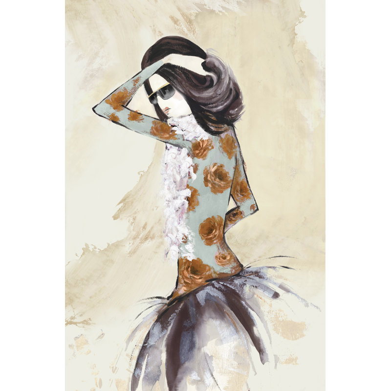 Fashion Lady II, H 18 po x l 12 po x P 1,25 po