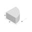 Pouf quadrant de base - Hauteur du siège: 6 po-100522247-1486553