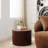 Dorismond 2 Piece Coffee Table Set MDF Nesting Table Handcraft Round Coffee Table for Living Room-1098784986